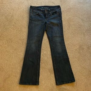 Women’s American Eagle Original Boot Stretch Jean in size 6.